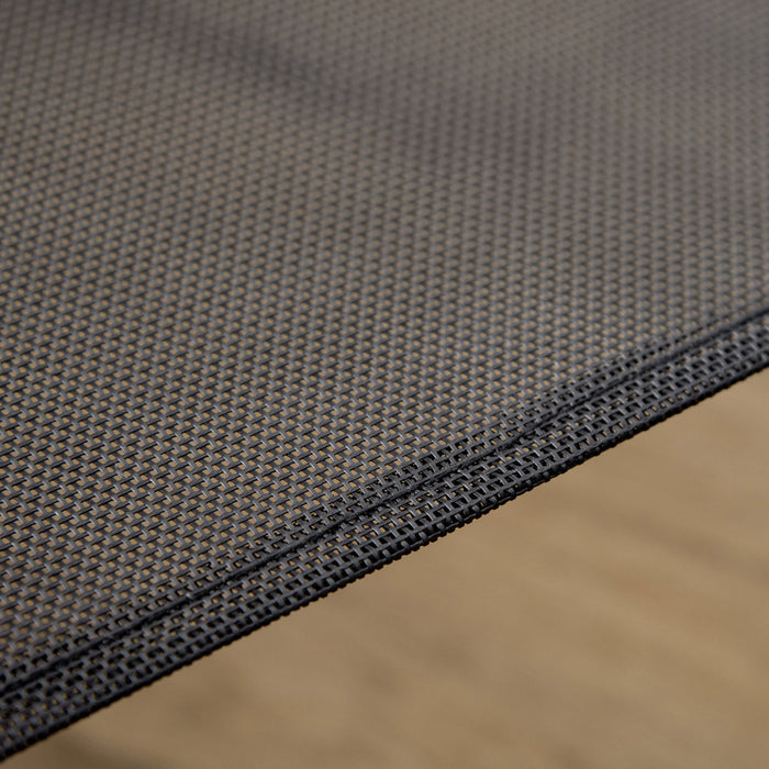 Pawhut 47.5\" Elevated Foldable Cool Dog Bed For Medium Dog, Indoor Outdoor Raised Pet Cot With Breathable Mesh, Black