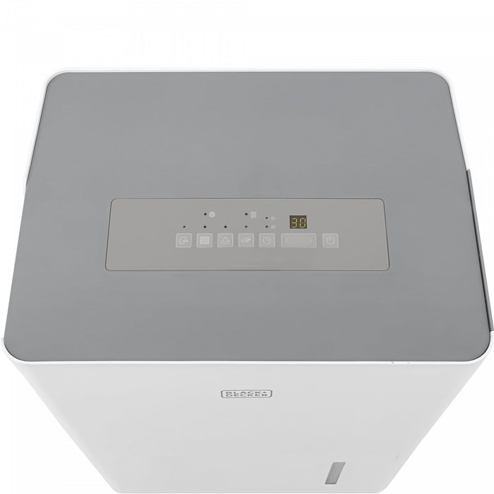 BDW Series BLACK+DECKER 22-Pint Portable Dehumidifier, BD22MWSA, White Dehumidifiers