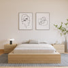 James Platform Bed Queen Bed | Lit Plateforme James