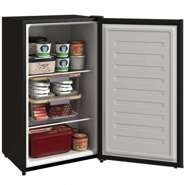 HOMCOM 2.1 Cubic Feet Compact Mini Freezer with Adjustable Temperature