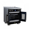 Forno Maximus 30 Inch Induction Range Black, 4.32 cu.ft - FFSIN0932-30BLK Electric Range | Cuisiniere a induction Maximus 30 pouces, noire, 4,32 pi³ - FFSIN0932-30BLK