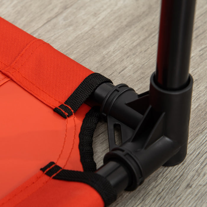 Pawhut Elevated Dog Bed, Dog Cot Bed, Cooling Raised Pet Cot Indoor Outdoor With Washable Breathable Mesh, Non-slip Plastic Feet, 36\" X 30\", Red