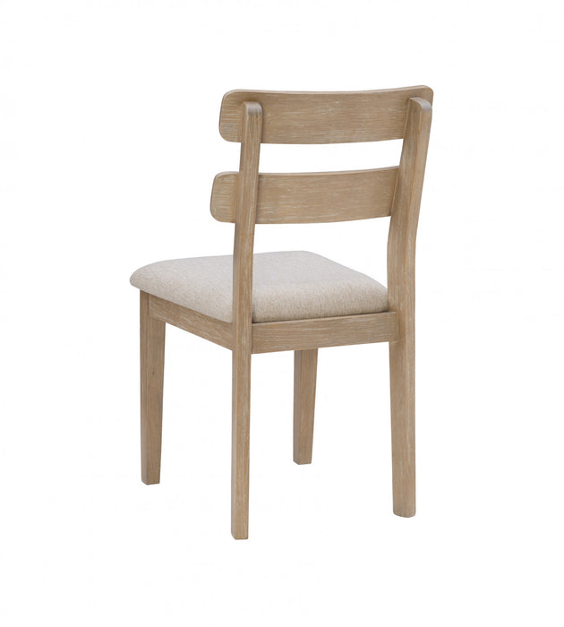 Drury Fabric Natural Dining Chair - Set of 2