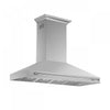 Forno Aria 60 Inch Wall-Mounted Stainless Steel Range Hood- FRHWM5095-60 | Hotte de cuisiniere murale Aria de 60 po en acier inoxydable-FRHWM5095-60