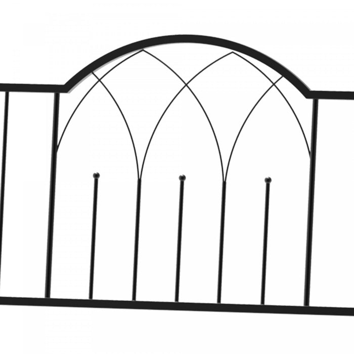 Outsunny 43\" Garden Arbor Bench Trellis