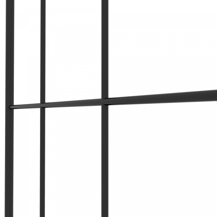 Outsunny Metal Garden Trellis Pack Of 2 For Climbing Plants, Black