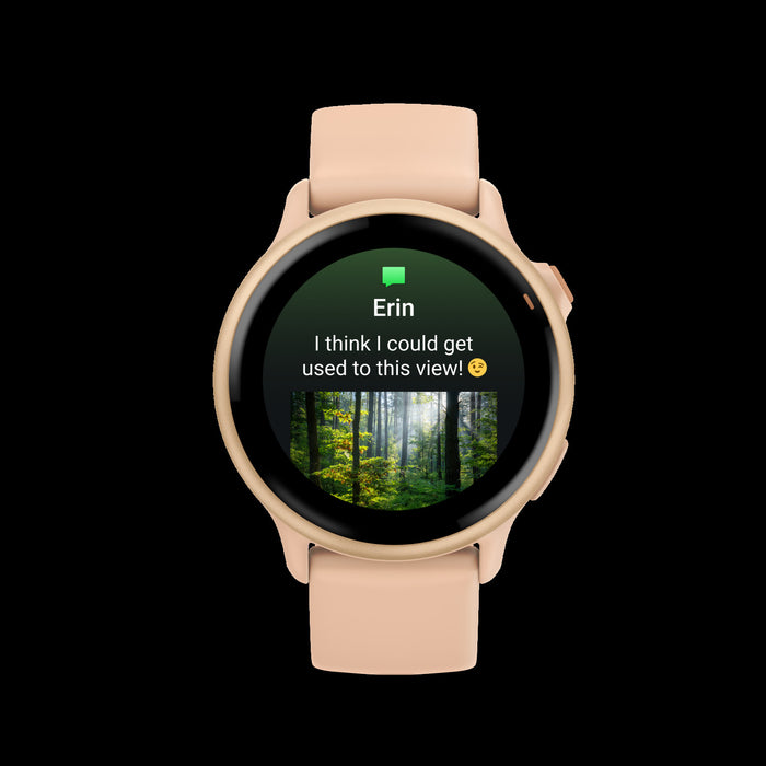 Garmin Vivoactive 6 Pink Dawn Everyday Smartwatch - Lifestyle Tracker, Morning Report, Meditation Tracking, Women's Health, On-Wrist Texting