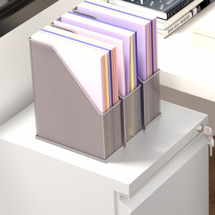 Vinsetto 2-drawer Vertical Filing Cabinet For Letter A4 Legal Size