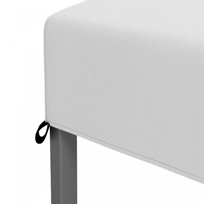 Outsunny 10x10ft Adjustable Pop Up Canopy Tent W/ 1-button Push Wheeled Bag