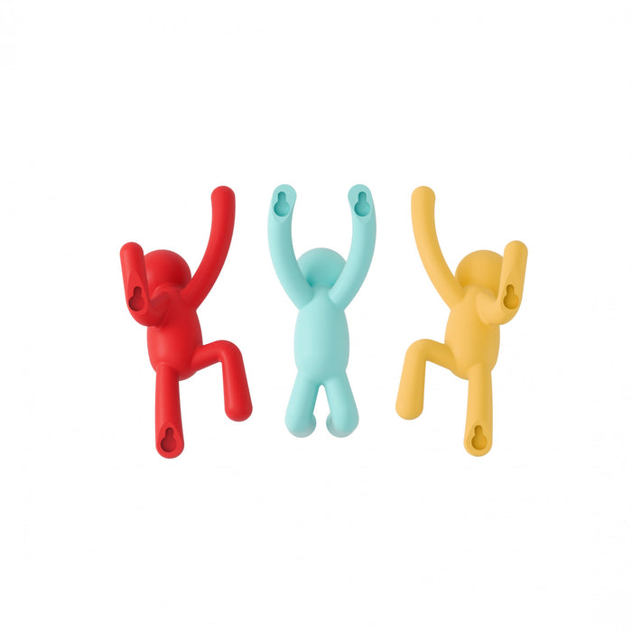Umbra Buddy Wall Hooks - Multi-Colour