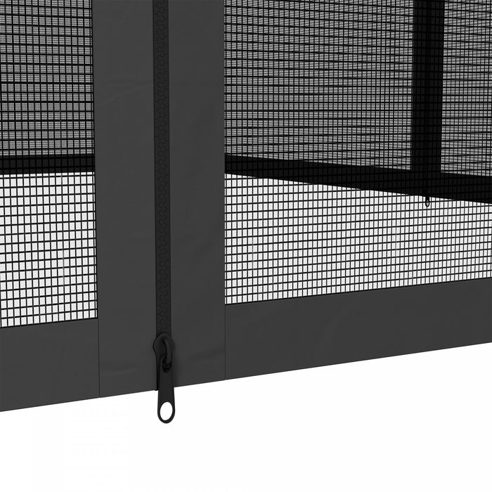 Outsunny 12' X 12' Gazebo Replacement Mosquito Netting Screen Walls