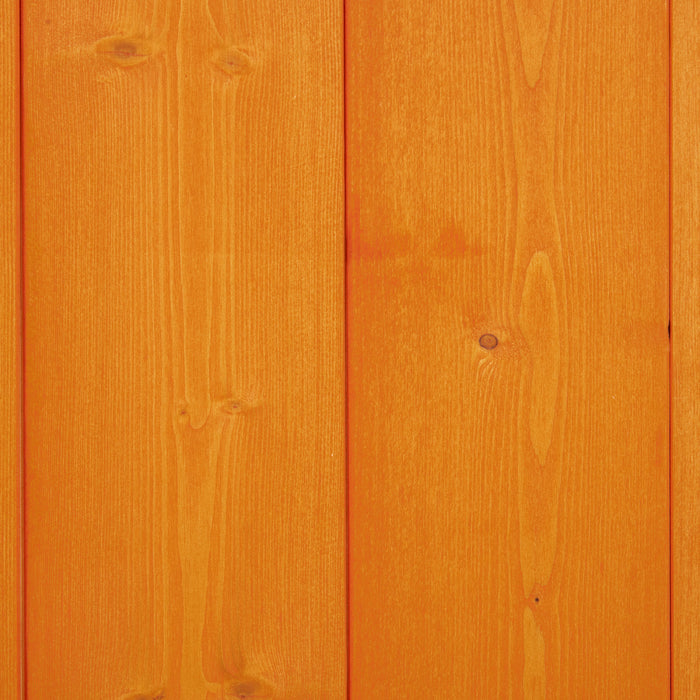 Outsunny Wood Garden Shed Outdoor Tool Storage Cabinet Hutch Lockable Unit With Double Door And 3 Tire Storage Shelves