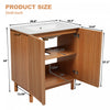 Haven Traditional 29.9 Inch Bathroom Vanity with Adjustable Storage, Brown | Coiffe de salle de bain traditionnelle Haven de 29,9 pouces avec rangement ajustable, brun