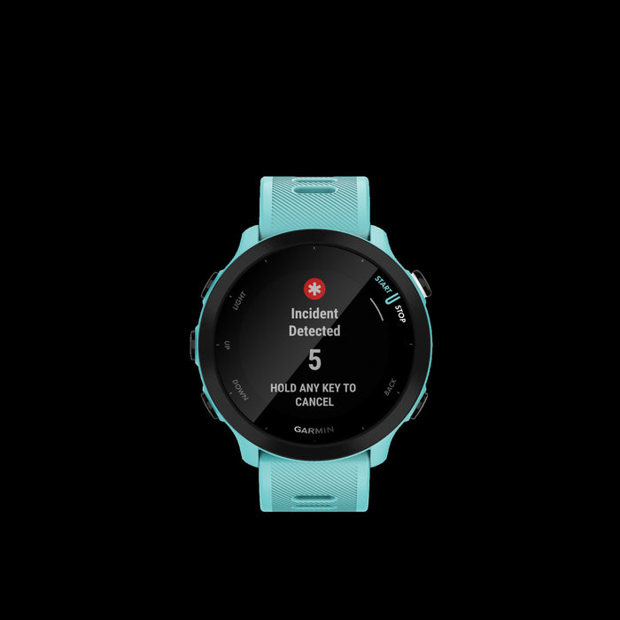 Garmin Forerunner® 55 Gps Running Smartwatch - Sports And Fitness Tracking, Water-resistant - Aqua