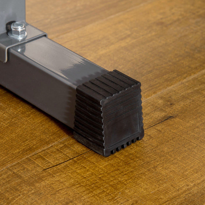 Soozier Adjustable Weight Bench, Foldable Bench Press With Barbell Rack And Dip Station For Home Gym, Strength Training Multiuse Workout Bench, Black And Grey