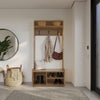 Porto Entryway Hall Tree Coat Rack | Vestiaire d’entree Porto