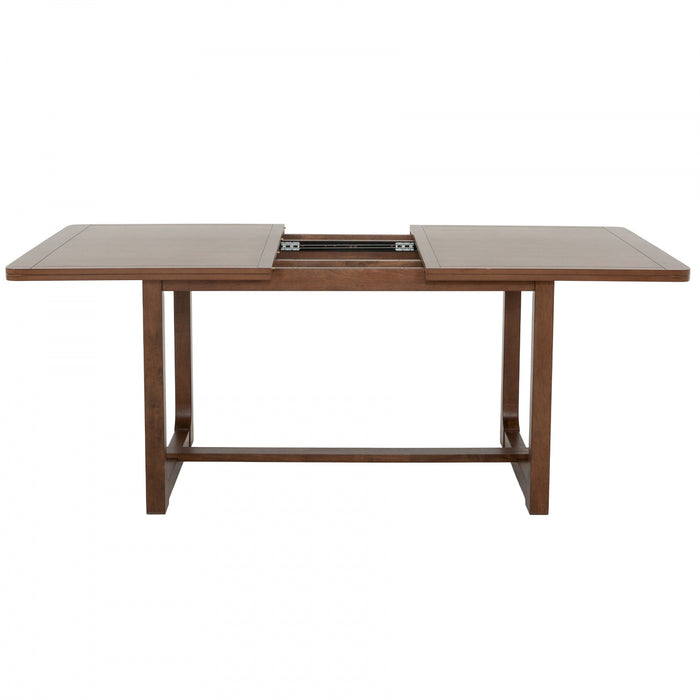 Fenwick 5-Piece Extendable Wood Dining Set, Brown (Seats 4-6)