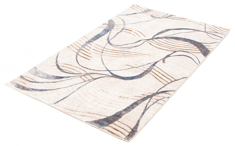 Leah Ivory Area Rug - 5'0\" X 8'0\"  