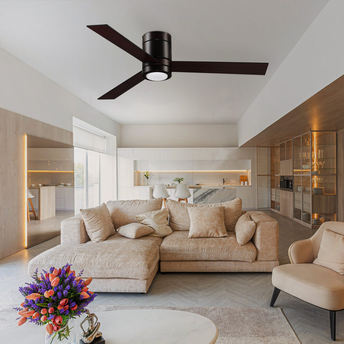 Homcom 3 Speed Mount Ceiling Fan With LED Light
