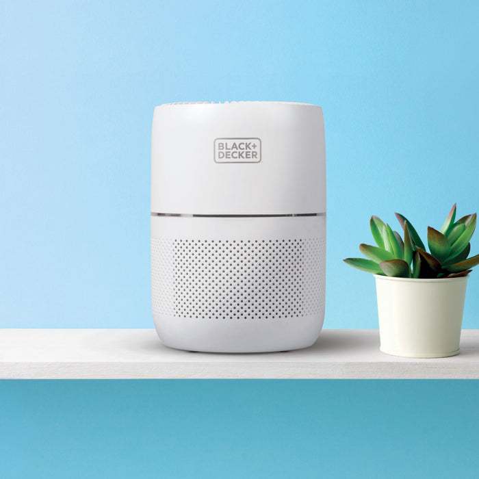 BAP Series BLACK+DECKER Tabletop Air Purifier, 3-Stage Filtration System, BAPT01