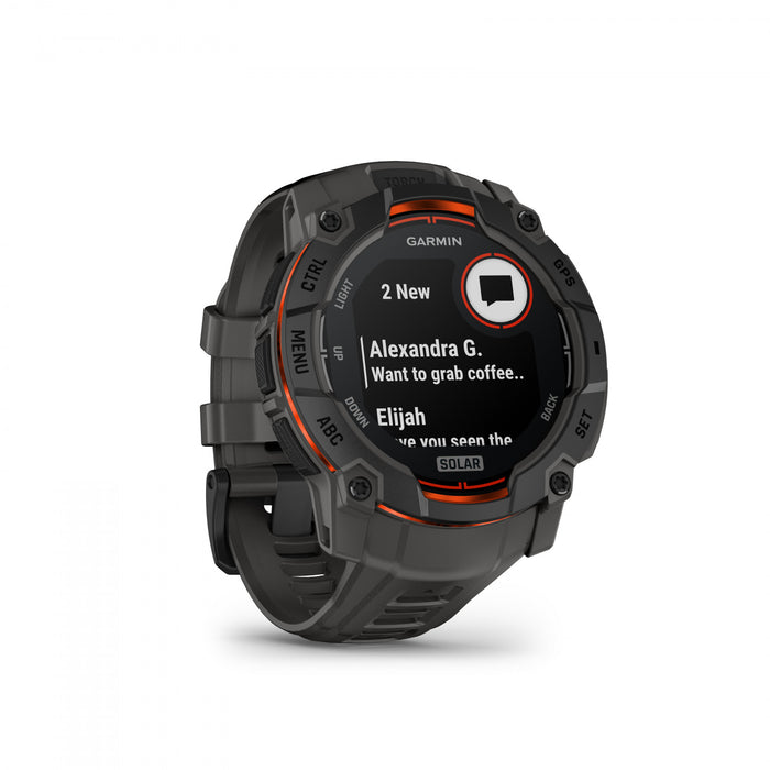 Garmin Instinct 3 Gps Smartwatch 50 Mm - Rugged Military Spec 810, Solar, Compass, Barometric Altimeter 