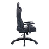 TygerClaw High Back Gaming Chair for Maximum Comfort in Black Office Chair|TygerClaw Fauteuil de Gaming a Dossier Haut pour un Confort Maximum (Noir)