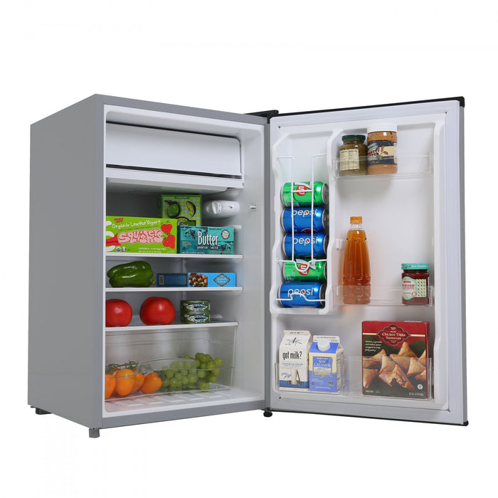 BCRK Series BLACK+DECKER 4.3 Cu. Ft. Compact Refrigerator, BCRK43V, Stainless Look