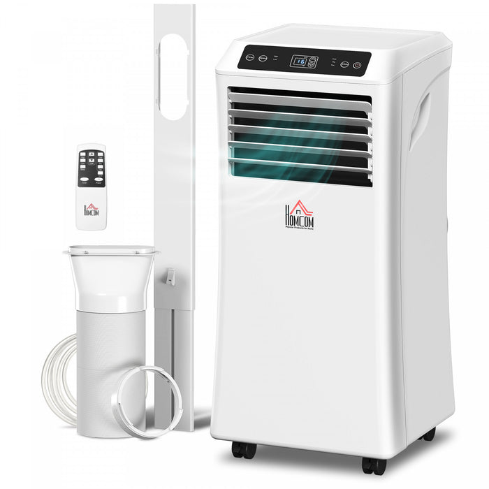 HOMCOM Portable Air Conditioner with 4 Modes and 258-441 Sq. Ft Coverage
