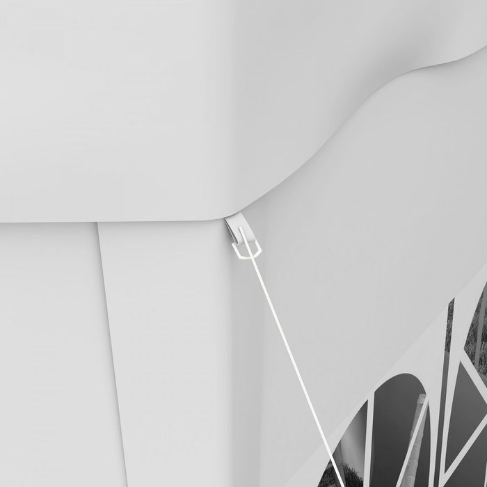 Outsunny 13 Ft Outdoor Gazebo Canopy Party Tent With 6 Removable Side Walls