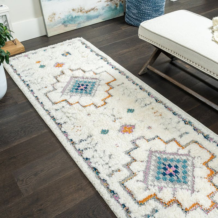 Lola Crown Shag Area Rug - 2'7\" x 8'