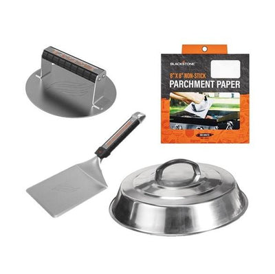 Blackstone Culinary Series Burger Kit (4-Piece) Griddle - 5326|Ensemble pour hamburgers de série Culinary de Blackstone pour plaque chauffante (4 pièces) - 5326