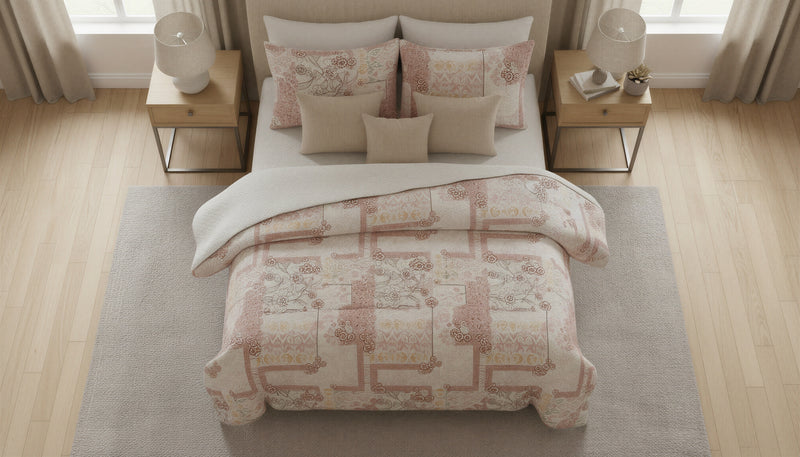 Camille 2-Piece Twin Reversible Comforter Set