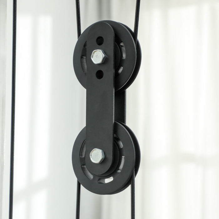 Sportnow Multi-gym Smith Machine Power Cage For Home Gym Weight Lifting