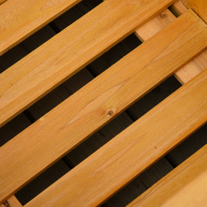 Outsunny Set Of 2 Raised Garden Bed With Trellis Board Flower Stand Lattice Panels For Plants, Flowers Or Vine Outdoor Indoor, Orange