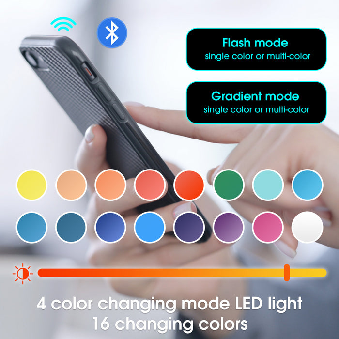 Jonson Modern Lift-top Coffee Table With Led Lighting,high-gloss Black