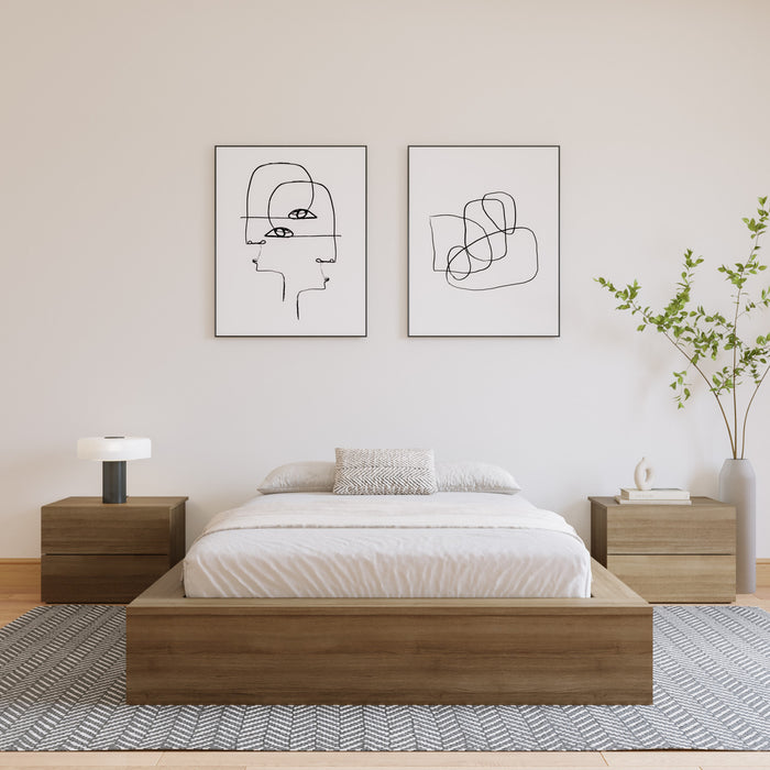 James Platform Bed King Bed