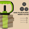 Soozier 6-in-1 Adjustable Dumbbell Set, 44lbs Free Weights Set, Green