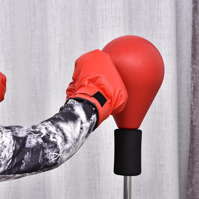 Soozier Punching Bag, Boxing Bag Set With 6 Suction Cups And Boxing Gloves