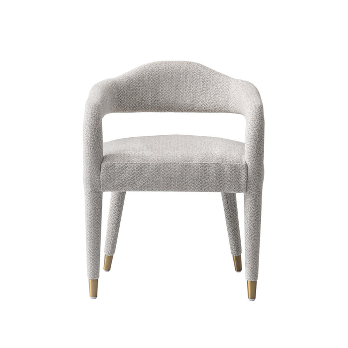 Aspen and Hathaway Modern Industry Chic 7-Piece Dining Set in Gold Dust and Natural