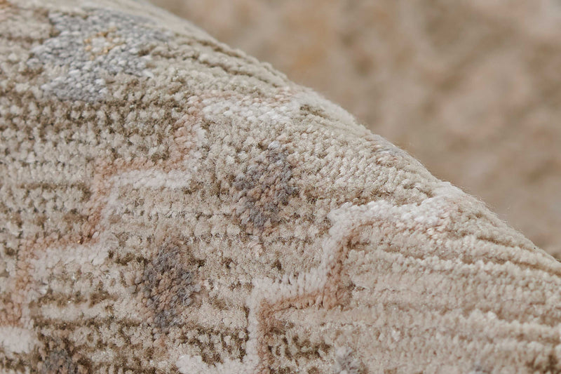 Eleanor Traditional 7'10\" x 10'10\" Area Rug in Grey Indoor Area Rug