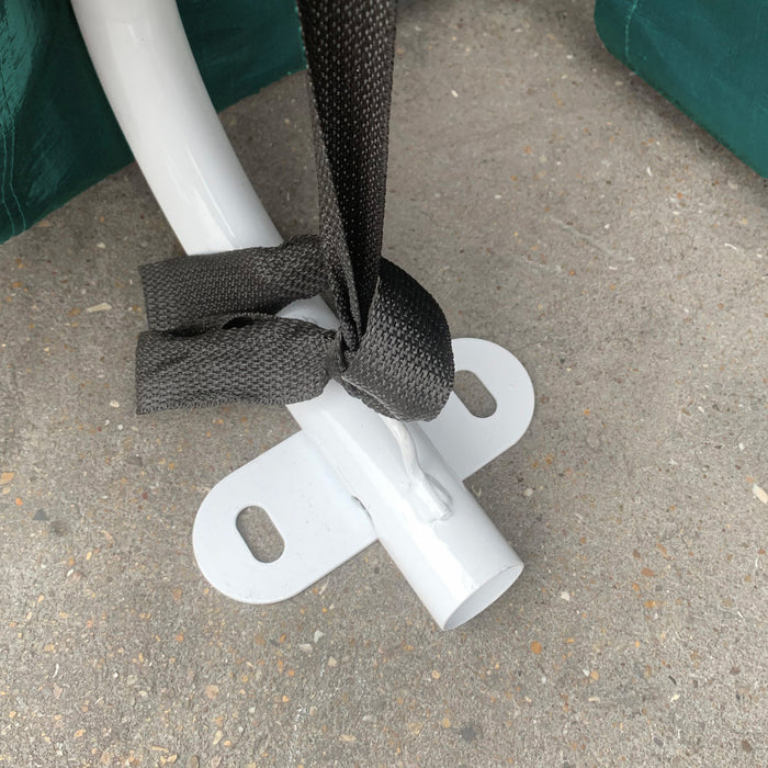 Outsunny 7.9' X 6.6' Garden Storage Tent, Heavy Duty Bike Shed, Green