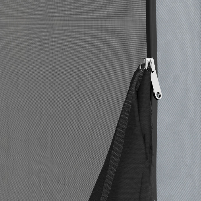 Outsunny 11ft Pop Up Screen Tent, Upf50+ Camping Gazebo With Carry Bag