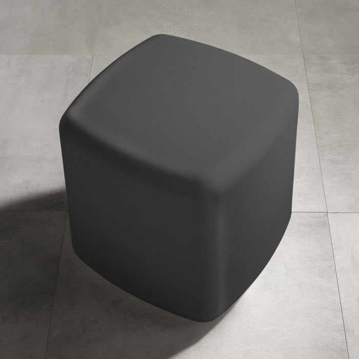 Dalya Patio Chairside Table - Dark Grey