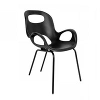 Umbra Modern Oh Accent Chair - Matte Black