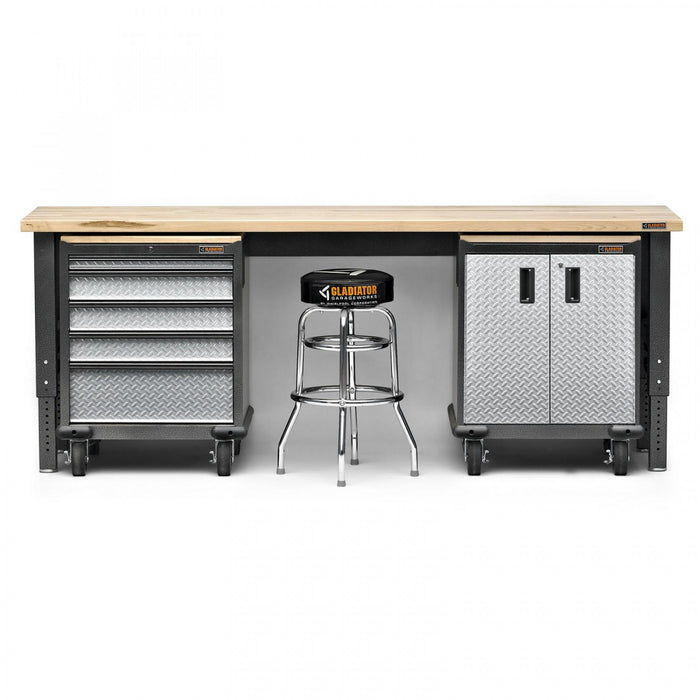 Gladiator Premier Gear Drawer - Silver Tread
