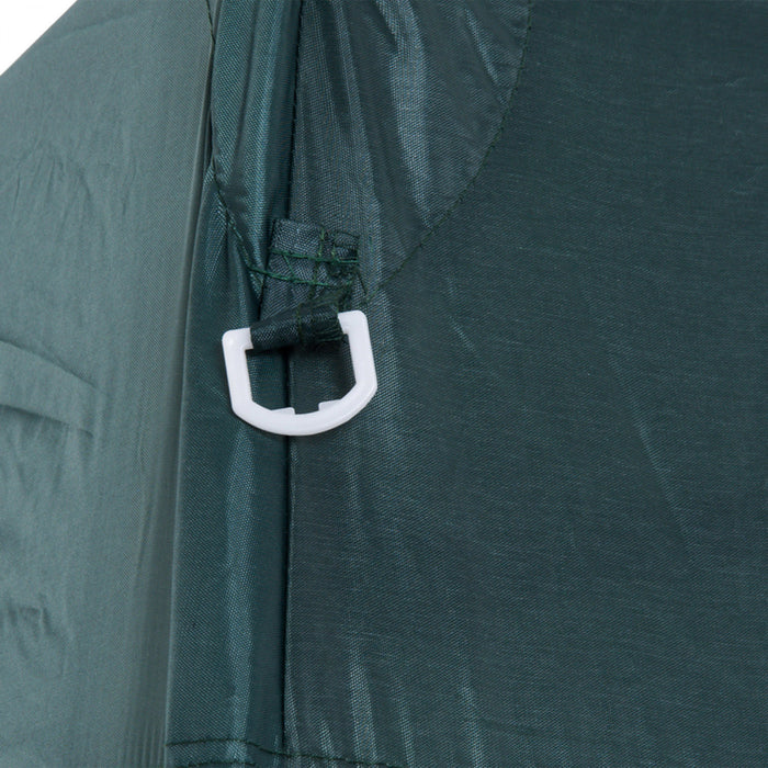 Outsunny 8' X 8' Pop Up Canopy Foldable Outdoor Canopy Tent W/ Bag, Green