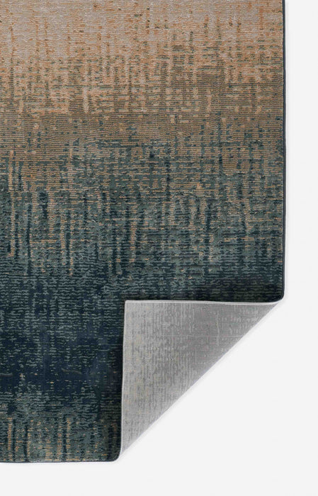 Sable Contemporary 5'1\" x 7'7\" Area Rug in Blue Indoor Area Rug