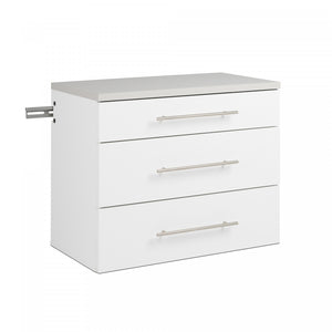 Hangups 3-Drawer Base Storage Cabinet - White