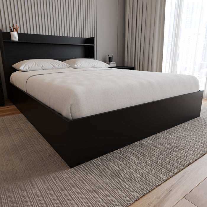 Hunter 2-Drawer Storage Bed Queen Bed
