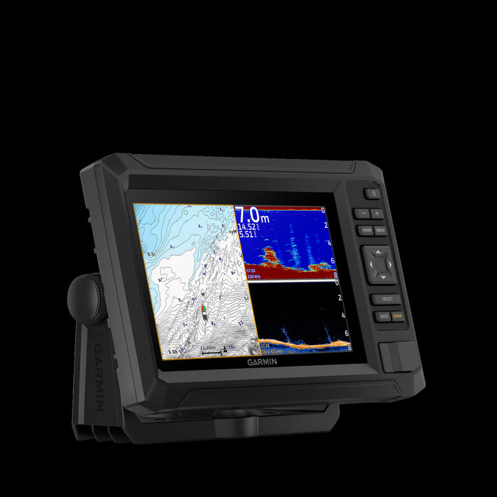 Garmin Echomap Uhd2 7\" Cv - Gt20-tm Transducer, Navionics+ Canada, Vivid Sonar, Wi-fi, Gps